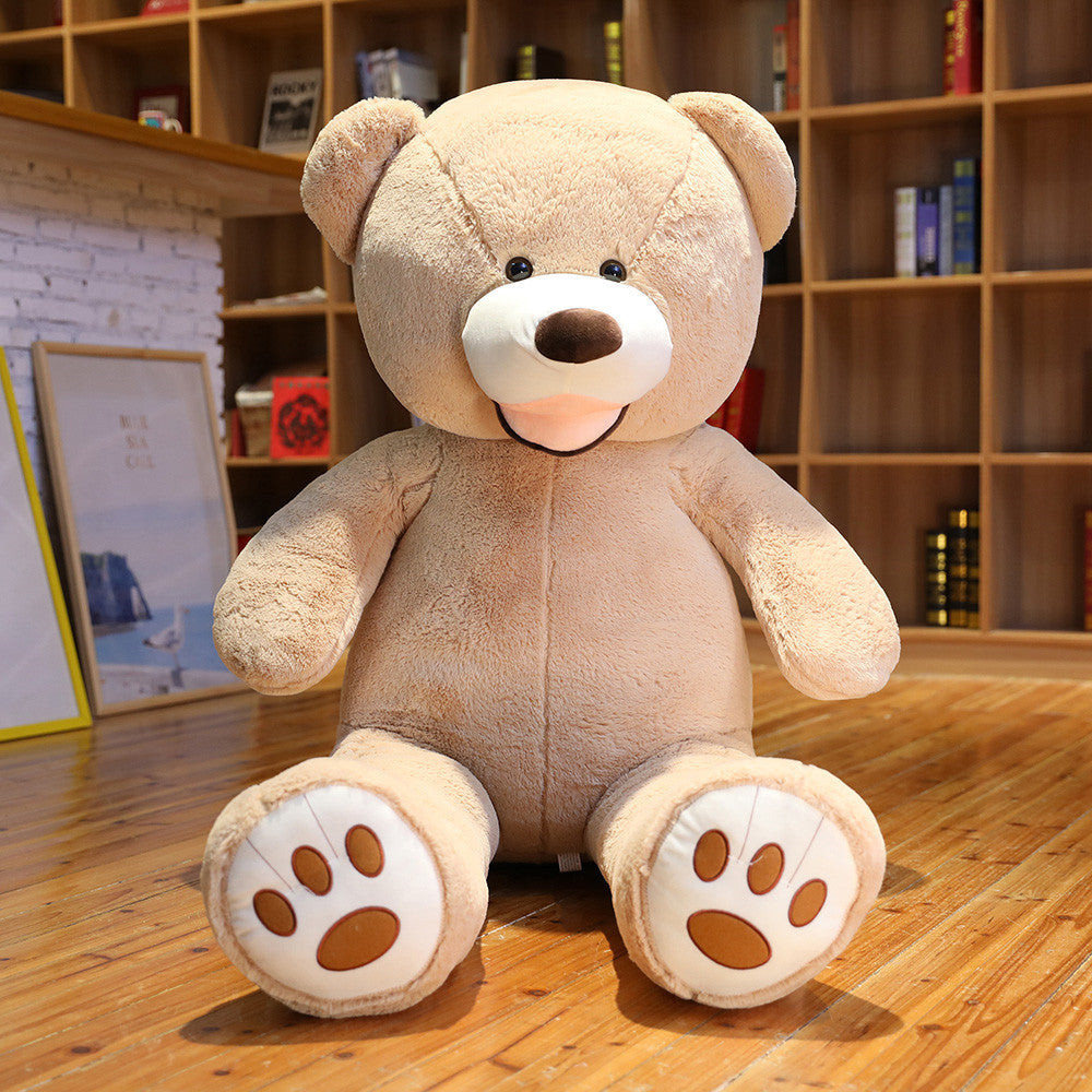 American Big Bear Plush Toy Teddy Panda Extra Large Stuffed Animal Hugging Bear Brown Bear Doll Toy Cross-border Gift