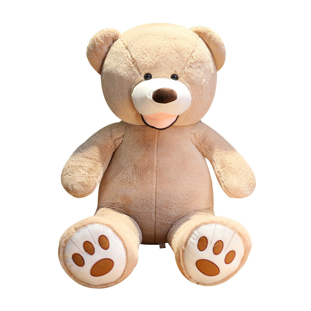 American Big Bear Plush Toy Teddy Panda Extra Large Stuffed Animal Hugging Bear Brown Bear Doll Toy Cross-border Gift