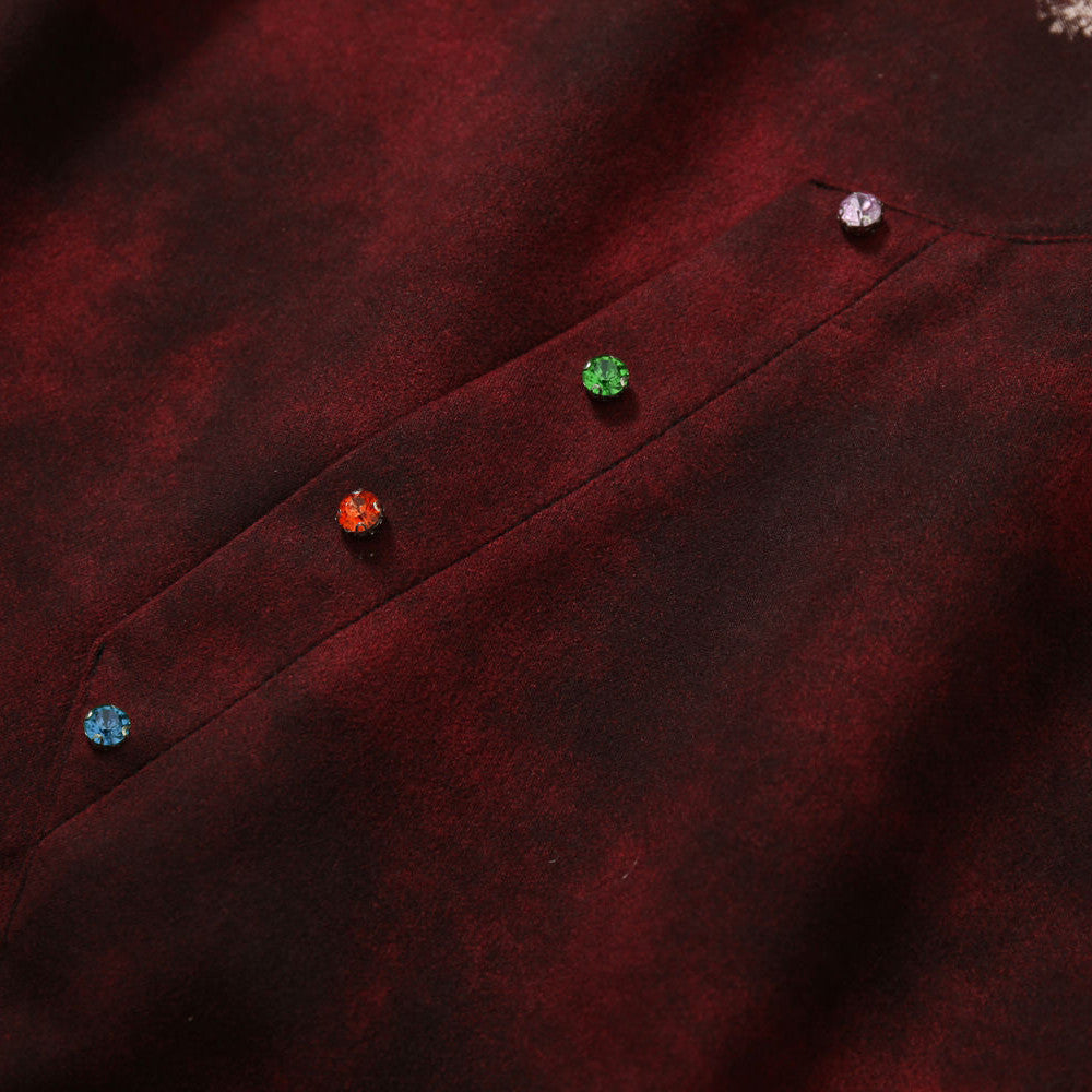 Badge letter tie dye hooded sweatshirt